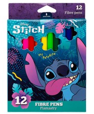 Flomasteriai DISNEY „Stitch Blue“, 12 vnt.