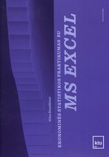 Ekonominės statistikos praktikumas su MS EXCEL Ekonominės statistikos praktikumas su MS EXCEL