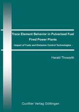 Trace Element Behaviour in Pulverised Fuel Fired Power Plants