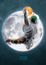 2026 m. A5 darbo kalendorius KOSMINIS KREPŠINIS 2026 m. A5 darbo kalendorius KOSMINIS KREPŠINIS