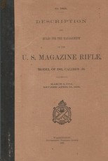US Magazine Rifle Model of 1903 Caliber .30