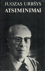 Juozas Urbšys. Atsiminimai