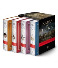KARAS IR TAIKA: epinis leidimas – Levo Tolstojaus šedevras, pripažintas geriausia pasaulyje knyga – visi 4 tomai, daugiau nei 1900 puslapių aukščiausios prabos literatūros kolekcinėje dėžutėje KARAS IR TAIKA: epinis leidimas – Levo Tolstojaus šedevras, pripažintas geriausia pasaulyje knyga – visi 4 tomai, daugiau nei 1900 puslapių aukščiausios prabos literatūros kolekcinėje dėžutėje