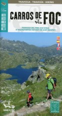 Carros de Foc Travesses Wanderkarte 1 : 25 000