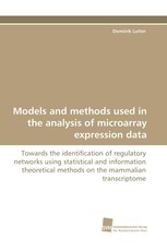 Models and methods used in the analysis of microarray expression data