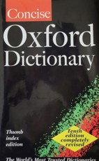 Concise Oxford Dictionary