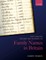The Concise Oxford Dictionary of Family Names in Britain