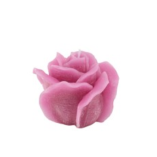 Žvakė „Rožinė rožė“, 11 cm