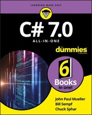 C# 7.0 All-In-One for Dummies