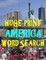 Huge Print America Word Search