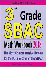 3rd Grade SBAC Math Workbook 2018