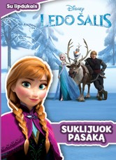 Ledo šalis. Suklijuok pasaką