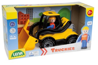 Žaislinis buldozeris 21 cm, dėžutėje