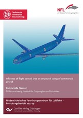 Influence of flight control laws on structural sizing of commercial aircraft