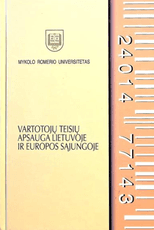 Vartotojų teisių apsauga Lietuvoje ir Europos Sąjungoje