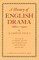History of English Drama 1660-1900