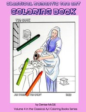 Classical Romantic Era Art Coloring Book