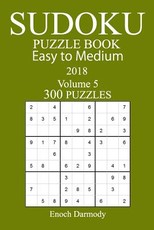 300 Easy to Medium Sudoku Puzzle Book