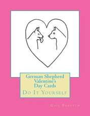 German Shepherd Valentine's Day Cards