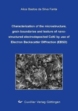 Characterization of the microstructure, grain boundaries and texture of nanostructured electrodeposited CoNi by use of Electron Backscatter Diffraction (EBSD)