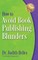 How to Avoid Book Publishing Blunders