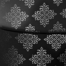 Dekoratyvinis popierius GLAMOUR A4 juodas 230g 20l