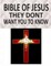 BIBLE OF JESUS They Dont Want You To Know