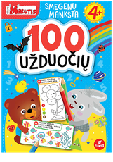 Kiškutis Mikutis. Smegenų mankšta. 100 užduočių keturmečiui