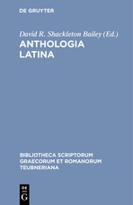 Anthologia Latina, Pars I: Carmina in Codicibus Scripta, Fasc. 1