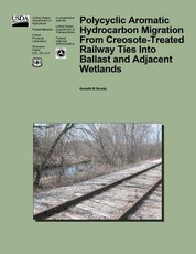 Polycyclic Aromatic hydrocarbon Migration From Creosote-Treated Railway Ties Into Ballast and Adjacent Wetlands