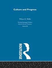 Thompson, K: Culture & Progress:Esc V8
