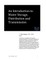 An Introduction to Water Storage, Distribution and Transmission