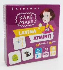 Stalo žaidimas „Kakė Makė lavina atmintį. Mini“