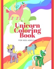 Unicorn Coloring Book for Kids Ages 3-8