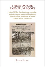 Three Oxford Exemplum Books
