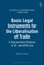 Basic Legal Instruments for the Liberalisation of Trade