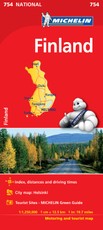 Finland. Sulankstomas žemėlapis 1:1 250 000
