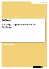 A Strategic Implementation Plan for CaliBurger
