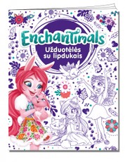 Enchantimals. Užduotėlės su lipdukais