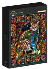 Dėlionė „Tropinė katė“, 1000 dalių