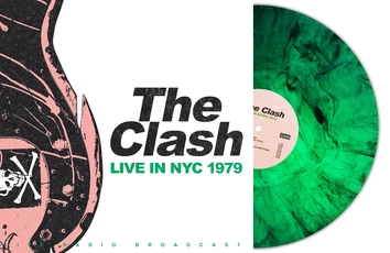 Vinilinė plokštelė LP THE CLASH „Live in NYC 1979“ (Green Marble Vinyl) (LP)