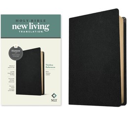 NLT Thinline Reference Bible, Filament Enabled Edition (Red Letter, Genuine Leather, Black)