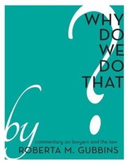 Why Do We do That?