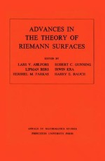 Advances in the Theory of Riemann Surfaces. (Am-66), Volume 66