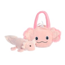 AURORA FANCY PALS Aksolotlis rankinėje, 20 cm