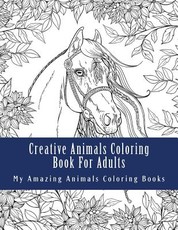 Creative Animals Coloring Book For Adults