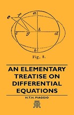 An Elementary Treatise on Differential Equations