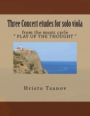 Concert etude for solo viola