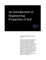 An Introduction to Engineering Properties of Soil