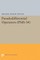 Pseudodifferential Operators (Pms-34)
